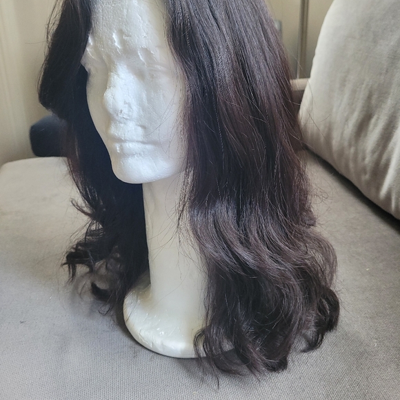 Sary Pink Himan hair wig sheitle - Picture 3 of 7